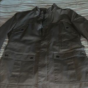 Rainproof Lightweight waxed denim
dark grey Jacket